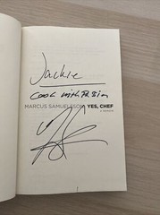 Yes, Chef : A Memoir by Marcus Samuelsson (2012 – Signed Copy)