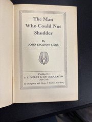 John Dickson Carr P.F. Collier Rare Vintage Skull Cover Edition Lot 1940’s HC