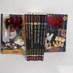 Jeff Smith Volumes 1-8 Bone Comic Series Graphix Scholastic Books Lot Graphic +1