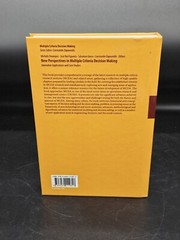 New Perspectives in Multiple Criteria Decision Making : Innovative Applications