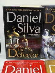 Lot Of 6 Daniel Silva Hardcover Novels Books – Fallen/Heist/English/Black Widow