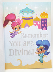 2 Shimmer and Shine books: Shapes & Colors / Hand Lettering Pre-K Workbook NEW*