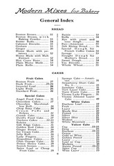 1914 Modern Mixes For Bakers Cook Book 62 Pages