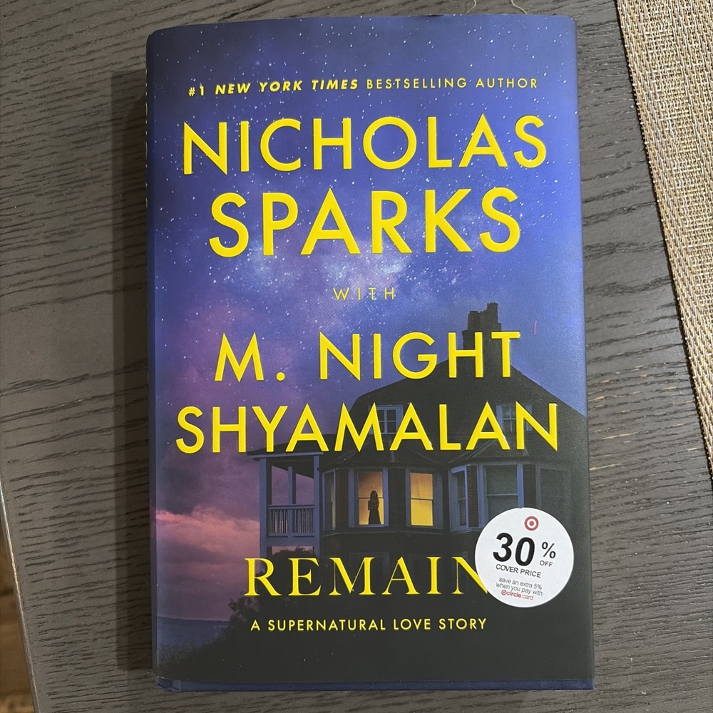 Remain: A Supernatural Love Story Hardcover – October 14, 2025 by Nicholas Spark