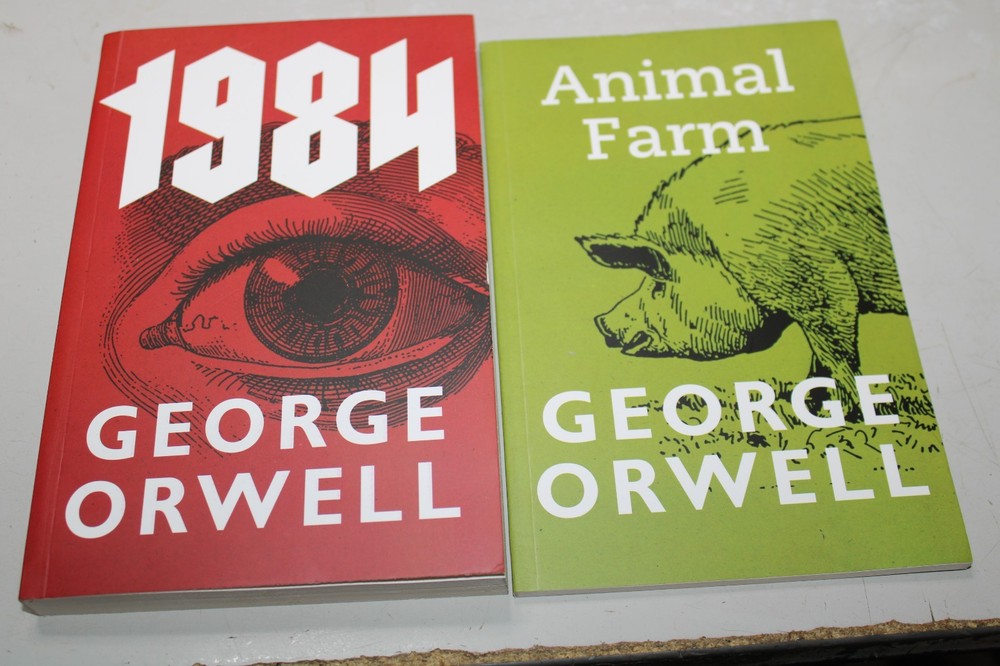 1984 & Animal Farm Set by George Orwell – BRAND NEW .