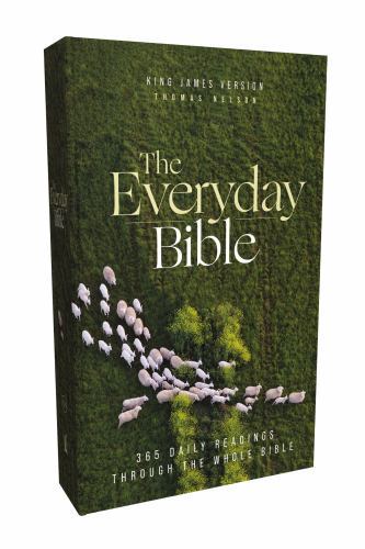 KJV, The Everyday Bible, Paperback, Red Letter, Comfort Print: 365 Daily Reading