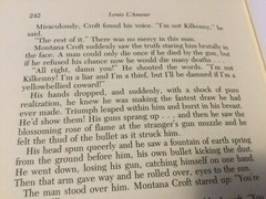 Louis L’Amour „The Rider Of Ruby Hills” Leatherette Book 344 pages