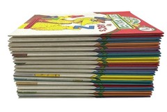 1989 On My Way With Sesame Street Books Complete Set 1-15 CTW Funk & Wagnalls