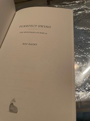PURRFECT SWING The Mysteries of Max Book #34 ‎ by Nic Saint – NEW – 198 Pages