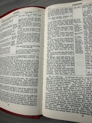 Oxford KJV Scofield Reference Bible 1945 Red Hand Grained MOROCCO Leather 187X