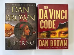 Dan Brown Robert Langdon Series Lot of #1-5 Hardcovers Da Vinci Code Inferno