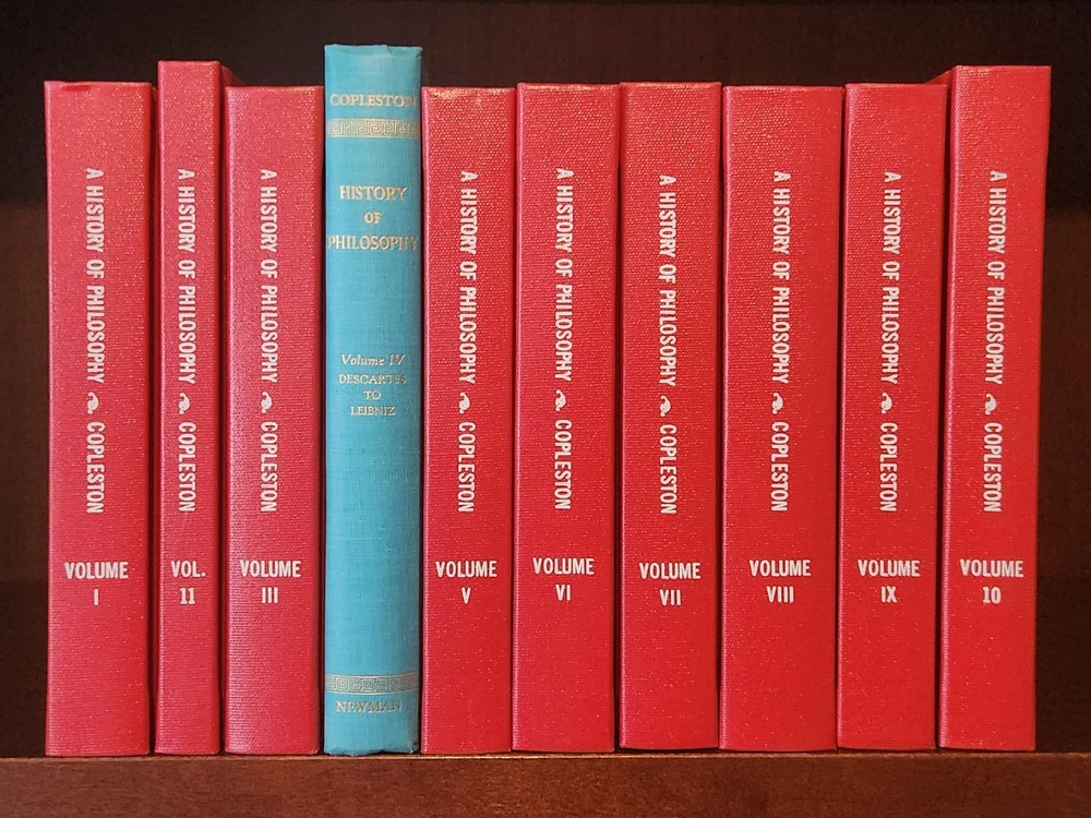 A HISTORY of PHILOSOPHY Frederick Copleston Vol 1-10 SET LOT but Mixed edition