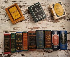 Del Prado Miniature Books Classics Library Your Choice Of Titles Leather Mini