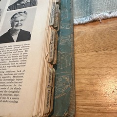 Vintage 1963 The Pillsbury Family Cook Book Hardcover Missing The First 4 Pages