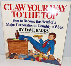 Signed Dave Barry Babies & Other Hazards 1984 Collection Of Humor Essays Comedy
