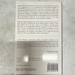 Luther on Vocation by Gustaf Wingren, Trade Paperback, Wipf & Stock 2004