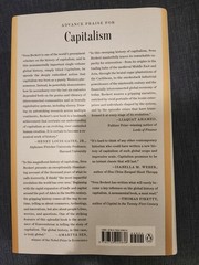 Capitalism : A Global History by Sven Beckert (2025, Hardcover)