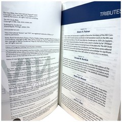 NIV Study Bible by Zondervan 2011 Black Leather with Silver Gilded Edges