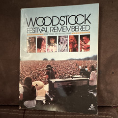 Woodstock Festival Remembered Book. Signed by the author Jean Young Woodstock