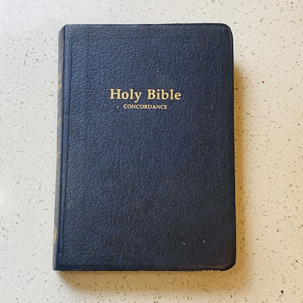 Holy Bible Concordance Red Letter Edition KJV Word Aflame Press 1973 Red Letter