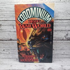 Jerry Pournelle WAR WORLD Series 6 PB Book LOT Vols 1-4, Revolt On + Blood Feud