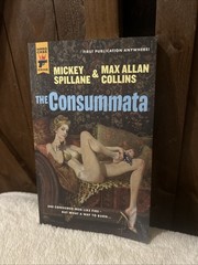Consummata, 2011 Paperback Mickey Spillane READ ONCE Hard Case Crime +bonus MMPB