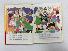 5 Rand McNally Book Lot – dated 1944-1975- Donkey, Bear, Engie, Mixer & King