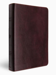 ESV Giant Print Personal Size Bible, Red Letter, TruTone, Mahogany