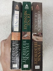 Dune Trilogy Children of Dune Messiah Frank Herbert ACE Books Edition Paperback