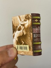 La Santa Biblia Ilustrada miniature book in Spanish selecciones Gustavo Dore