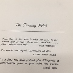 The Turning Point: Thirty-Five Years in This Century – 1st Ed, 1942 KLAUS MANN