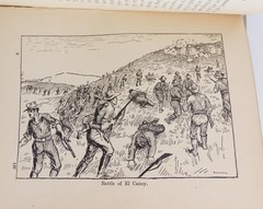 Antique Young People’s History Of The Spanish War 1900 Prescott Holmes Illus HC