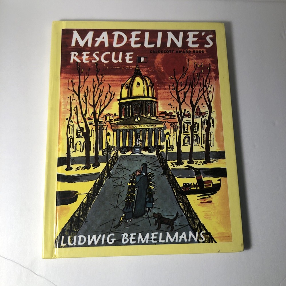 Madeline’s Rescue by Ludwig Bemelmans Caldecott Award (1981 Hardcover VERY GOOD)