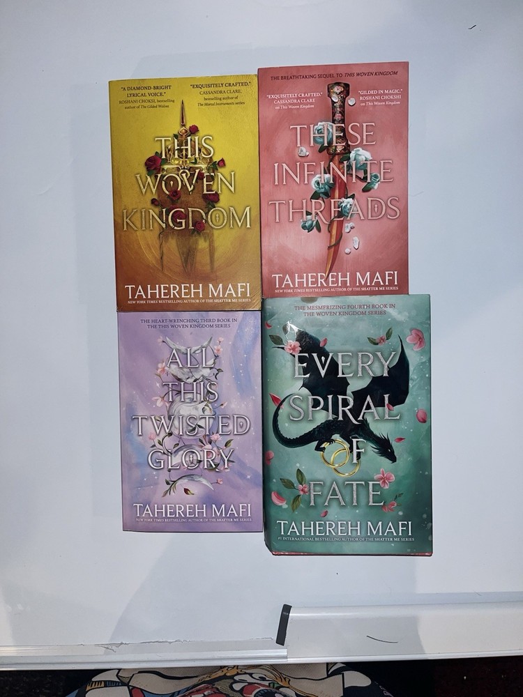 Tahereh Mafi The Woven Kingdom Series Set: Paperback Fantasy Novels, 2024