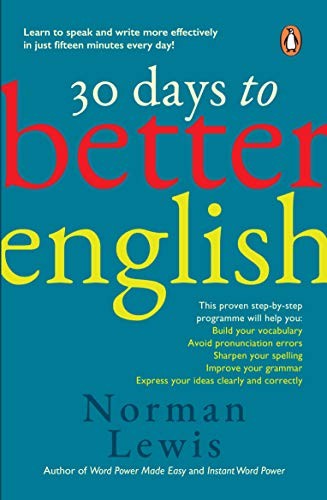 30 Days to Better English by NORMANLEWIS NEW Paperback