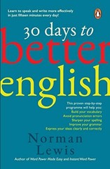30 Days to Better English by NORMANLEWIS NEW Paperback