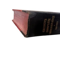 1965 Cruden’s Complete Concordance Hardcover Book Bible Old New Testament