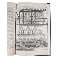 1684 Architecture VITRUVIUS Ten Books 2nd Ed Enlightenment Renaissance Engraving