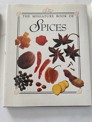 3 Mini books detailed botanical illustrations. titles Berries, Spices, & Herbs.