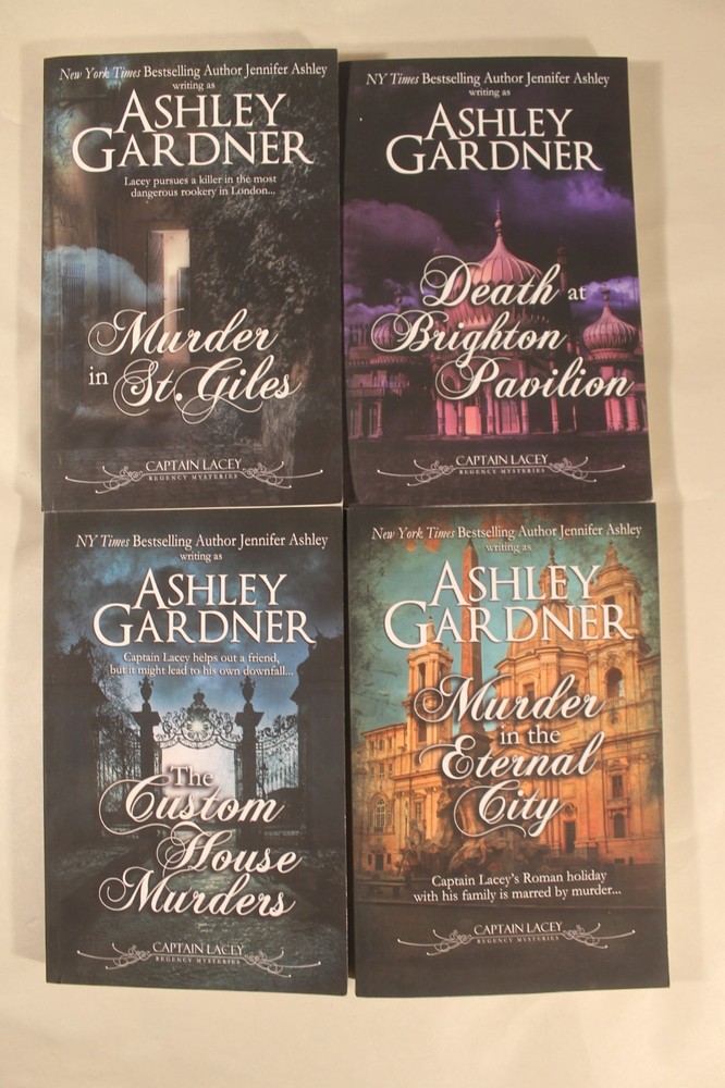 Murder in St Giles, Brighton, Custom House & Eternal City by Ashley Gardner