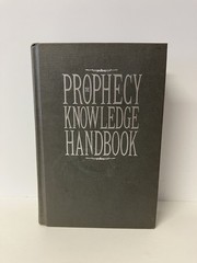 The Prophecy Knowledge Handbook by John Walvoord (1990, Hardcover) VERY GOOD