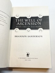 The Well of Ascension – A Mistborn Novel Brandon Sanderson Stated 1 St Ed 2014