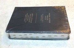 Russian/English Parallel Bible, Blue Bonded Leather, Synodal/King James Version