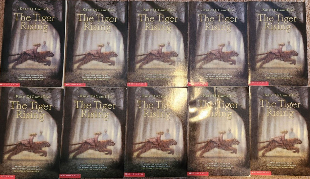Lot 10 Kate DiCamillo The Tiger Rising Guided Reading Teacher Class Set