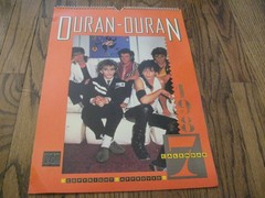 Duran Duran 1987 Calendar