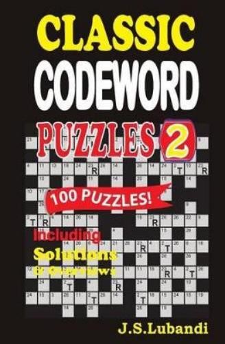 J S Lubandi Classic Codeword Puzzles 2 (Paperback) Classic Codeword Puzzles 2