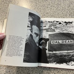 James Dean Revisited Hardcover, by Dennis Stock- good w/DJ 1978 The Viking Press