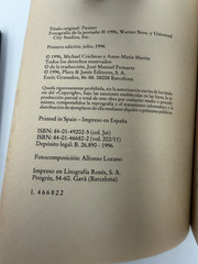 Twister: The Original Screenplay by Michael Crichton; Anne-Marie Martin Spanish