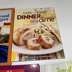 Taste of Home Cookbooks For Busy Moms Lot Of 5 – Tons of Recipes – Hardcover