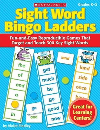 Sight Word Bingo Ladders: Fun-and-Easy Reproducible Games That Target and – GOOD